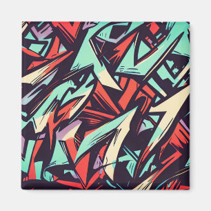 Modernes Graffiti Magnet