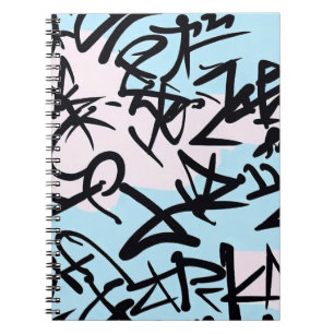 Modernes Graffiti Notizblock