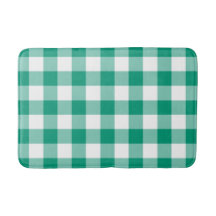 Modernes Green Kariert Gingham Pattern