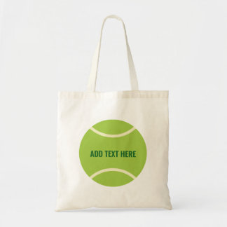 Modernes Green Tennis Ball-Geschenk Tragetasche