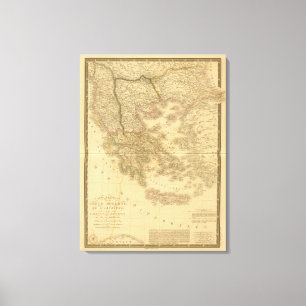 Modernes Griechenland Leinwanddruck