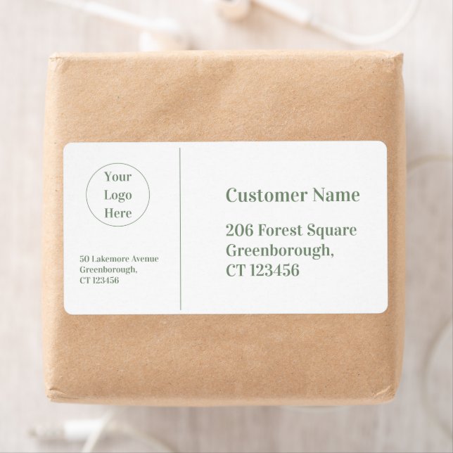 Modernes, grünes Weißunternehmen (Insitu)