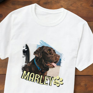 Modernes Grunge Foto mit individuellem Charakter T-Shirt