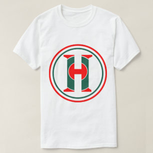 Modernes H-Buchstaben-Logo T-Shirt