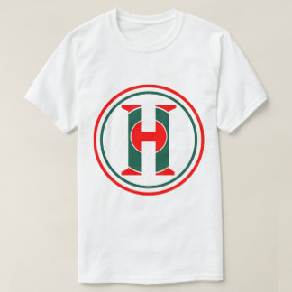 Modernes H-Buchstaben-Logo T-Shirt