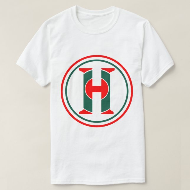 Modernes H-Buchstaben-Logo T-Shirt (Design vorne)