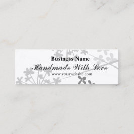 Modernes handgemachtes mit Liebe-minimalem mit Mini Visitenkarte