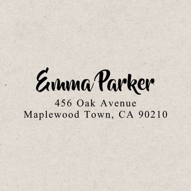 Modernes, handgeschriebenes Skript Permastempel (Von Creator hochgeladen)