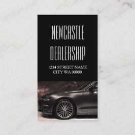 Modernes Händlergeschäft, Auto-Verkauf und -Repara Visitenkarte