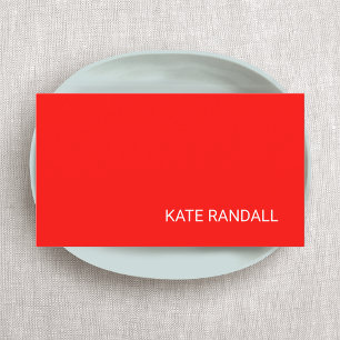 Modernes, helles, Berufliches Netzwerk Visitenkarte