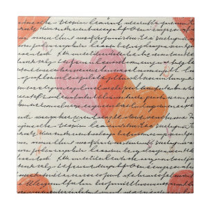 Modernes Herz Muster mit Schrift Hintergrund (8) Fliese