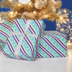 Modernes Herzgeschenk Luxuriöse Freundin Birthda Geschenkpapier