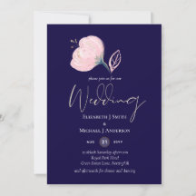 Modernes Hochzeitbudget für Hochzeiten in Blue Pin