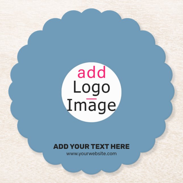 Modernes Hochzeitsfördermittel Maßgeschneidertes D Untersetzer (Vorderseite)