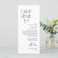 Modernes Hochzeitsplatz - Abendessen dank Karte