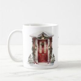 Modernes Holiday wünscht das Add-Logo für Unterneh Kaffeetasse