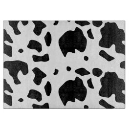Modernes Holstein Friesian Cow Animal Print Muster Schneidebrett