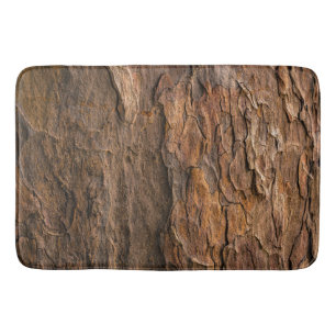 Modernes Holz Foto Custom Large Bath Mat Badematte