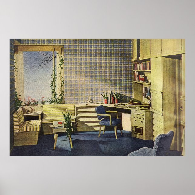 Modernes Hotel aus dem Mittelalter Poster (Vorne)