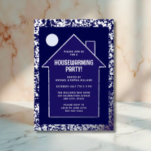 Modernes Housewarming Party Neue Zuhause-Feier