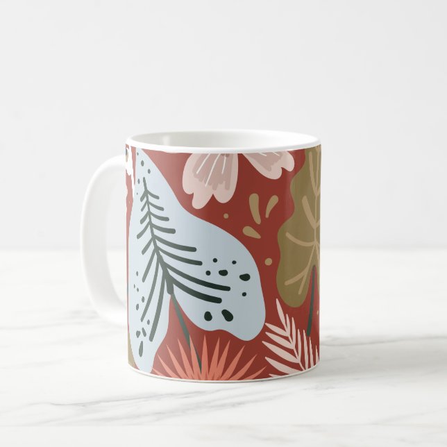 Modernes Hübsches Folientafel Kaffeetasse (Vorderseite Links)