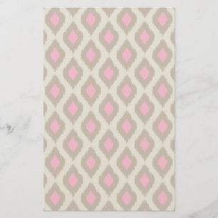 Modernes ikat Muster Briefpapier