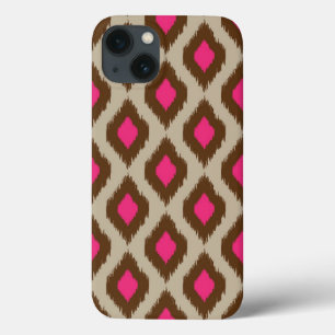 Modernes ikat Muster iPhone 13 Hülle
