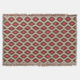 Modernes ikat Muster Decke