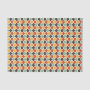 Modernes ikat Stammes- Modemuster Seidenpapier
