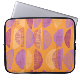 Modernes Illustrationsmuster des Mittelalters Laptopschutzhülle