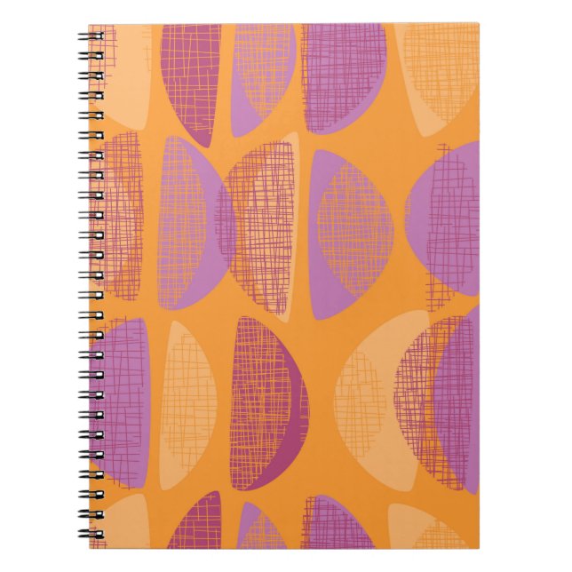 Modernes Illustrationsmuster des Mittelalters Notizblock (Vorderseite)