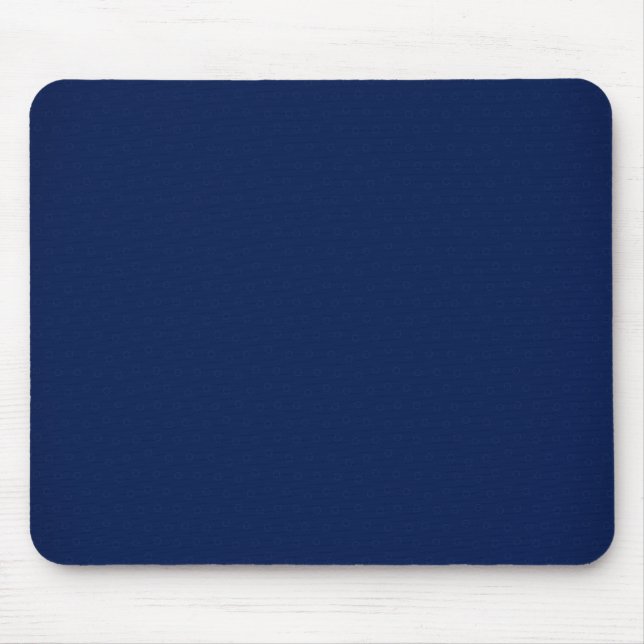 Modernes, individualisierbares Royal Navy Blue Mousepad (Vorne)