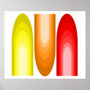 Modernes Inspiriertes Kunstposter aus dem Mittelal Poster