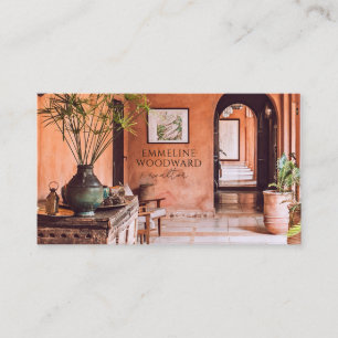 Modernes Interieur Realtor Real Anwesen Visitenkarte