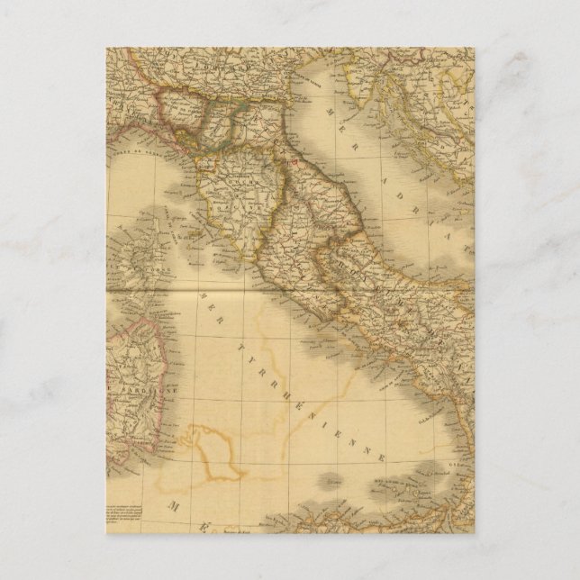 Modernes Italien Postkarte (Vorderseite)