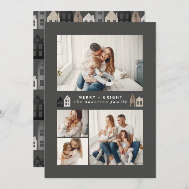 Modernes Japan Weihnachten Nordische Häuser 4 Foto (Vorne/Hinten)