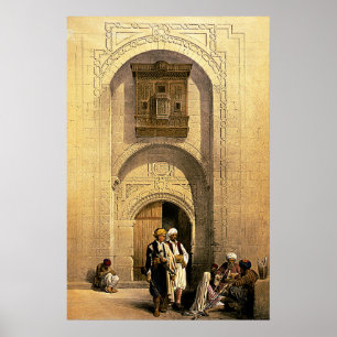 Modernes Kairoer Herrenhaus, Arabesque, Roberts/Ha Poster