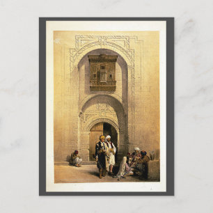 Modernes Kairoer Herrenhaus, Arabesque, Roberts/Ha Postkarte