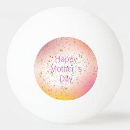 Modernes Kawaii Rosa Beste Mama je Muttertag Tischtennisball