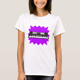 Modernes Keyboard-Synth: 3D-Modell: T - Shirt
