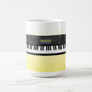 Modernes Keyboard-Synth: 3D-Modell: Tasse