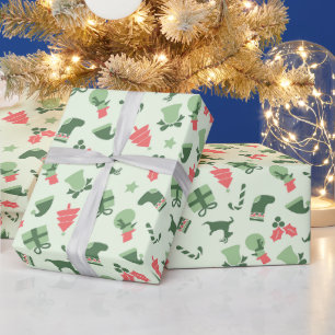 Modernes klassisches geometrisches Brautparty für Geschenkpapier