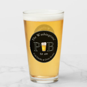 Modernes klassisches Pub Drinking Glass Pint Beer  Glas
