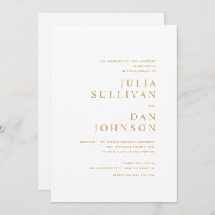 Modernes klassisches Recht auf Einladung zur Hochz