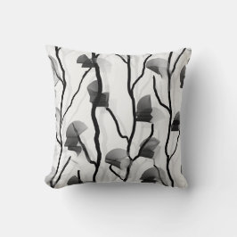 Modernes Klettergebiet Schwarz-weiß Grau Pinakothe Kissen