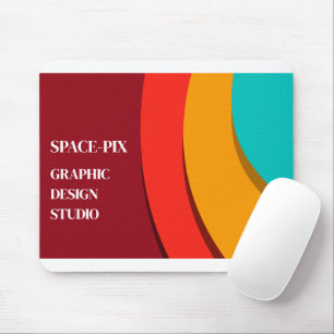 Modernes Konzept, Grafikdesigner Mousepad