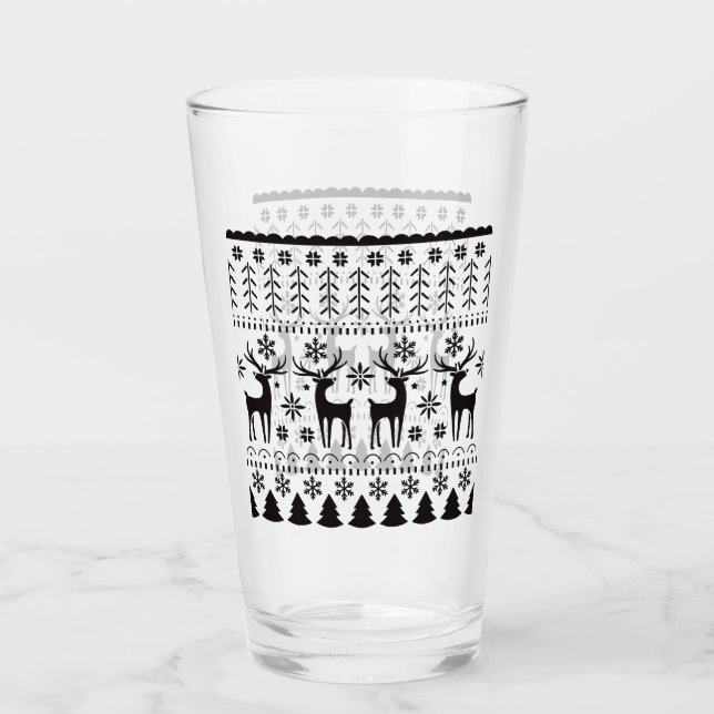 Modernes Kunsthistorisches Rentier Glas (Vorderseite)