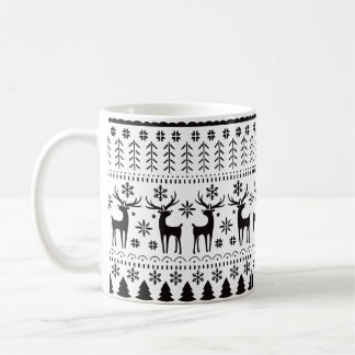 Modernes Kunsthistorisches Rentier Kaffeetasse