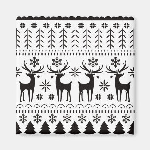 Modernes Kunsthistorisches Rentier Magnet