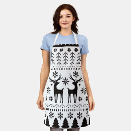 Modernes Kunsthistorisches Rentier Schürze